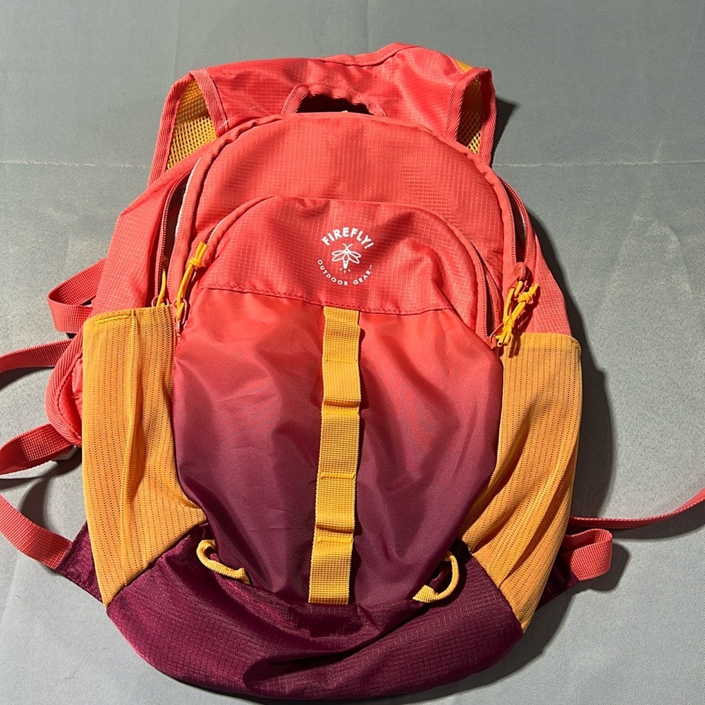 Firefly Outdoor Pink Orange Purple Midi Backpack
